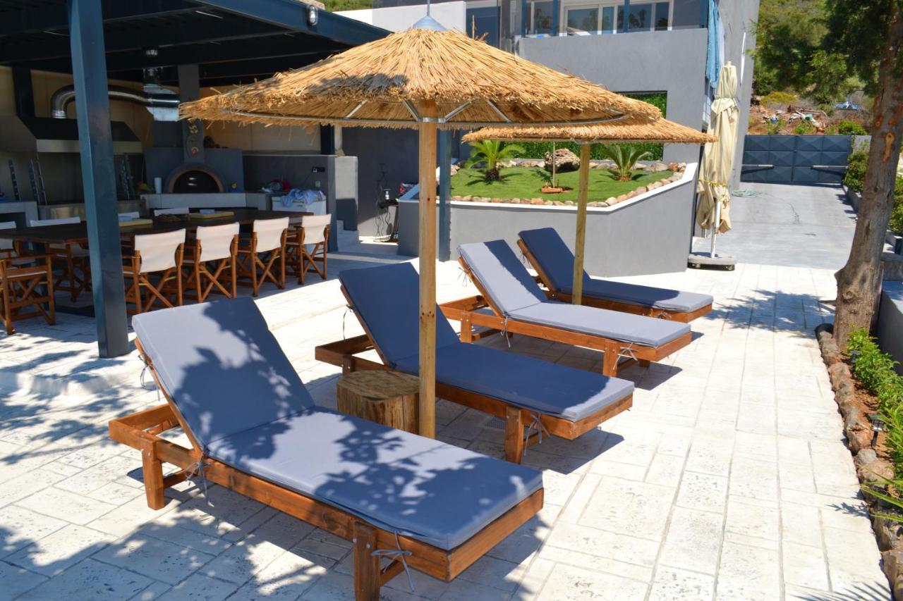 "Stergiou Luxury Apartment 2Nd Floor" Με Κοινη Πισινα Saronida Ngoại thất bức ảnh