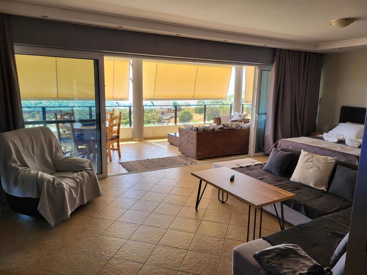 "Stergiou Luxury Apartment 2Nd Floor" Με Κοινη Πισινα Saronida Ngoại thất bức ảnh