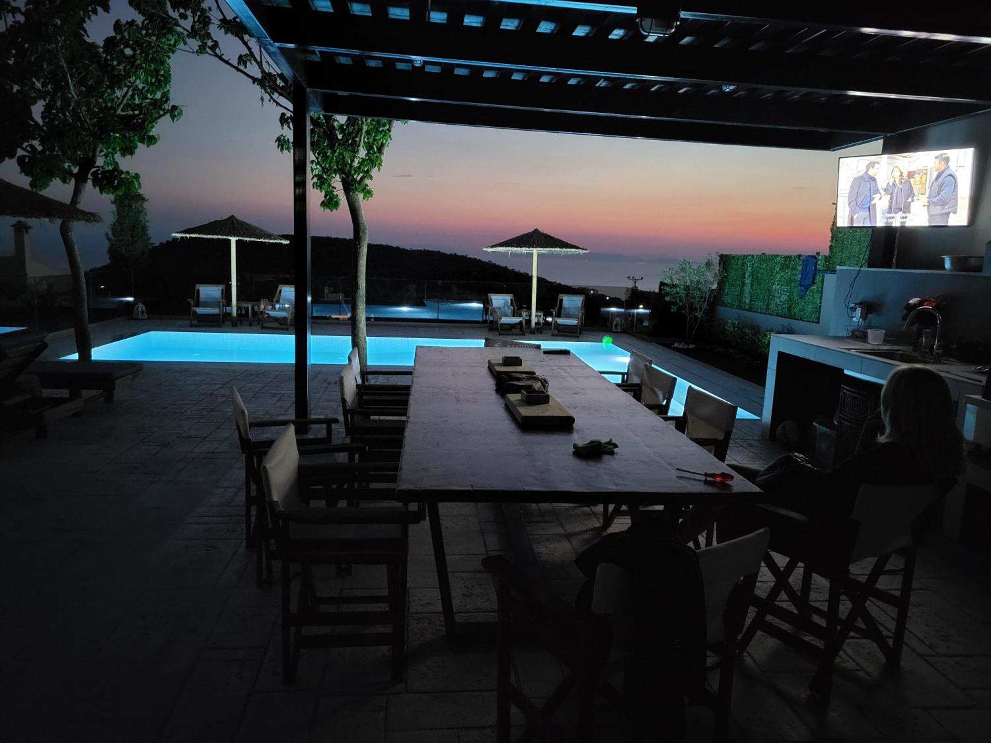 "Stergiou Luxury Apartment 2Nd Floor" Με Κοινη Πισινα Saronida Phòng bức ảnh