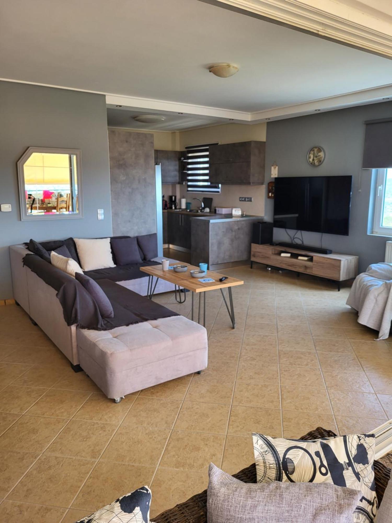 "Stergiou Luxury Apartment 2Nd Floor" Με Κοινη Πισινα Saronida Phòng bức ảnh