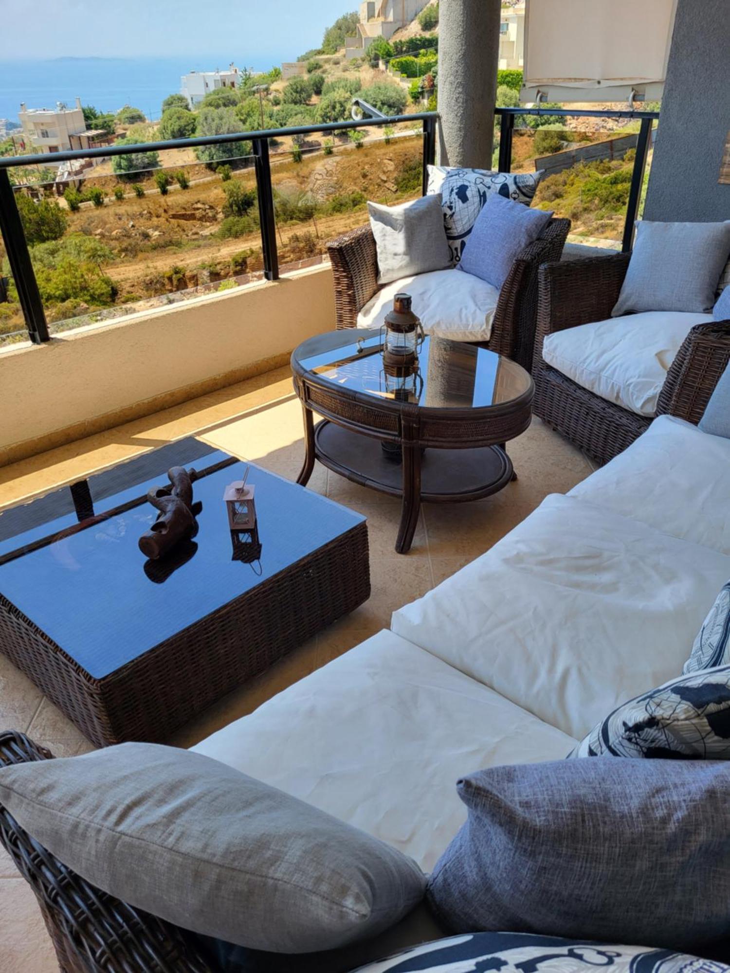 "Stergiou Luxury Apartment 2Nd Floor" Με Κοινη Πισινα Saronida Phòng bức ảnh